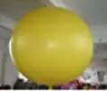 Yellow Коммерческий 1,5 м/2 м гигантский ПВХ надувной баллон воздушный шар с гелием для рекламных мероприятий - Цвет: Yellow