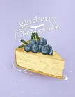 Винтажный стильный Черничный чизкейк кухонный эмалированный металлический жестяной знак настенная табличка домашнее настенное украшение ретро роспись размеры 20x30