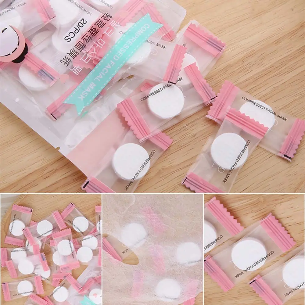 Отбеливающие обернутые маски одноразовые шелковые для лица хлопковая маска