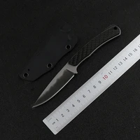 dicoria mg origin fixed blade stainless steel clip steel blade hunting straight knife kydex sheath camping outdoor edc tools