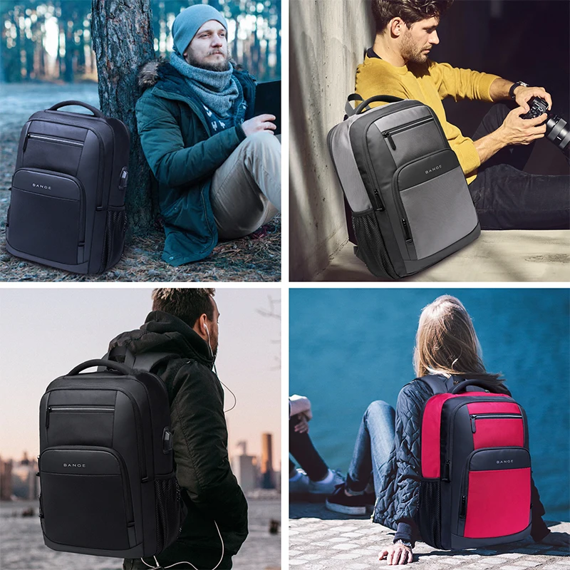 

New Large Capacity 15.6 inch Daily School Backpack USB Charging Women Laptop Backpack for Teenager