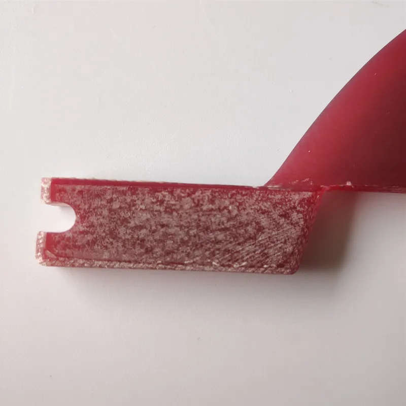 

red color surf middle fins