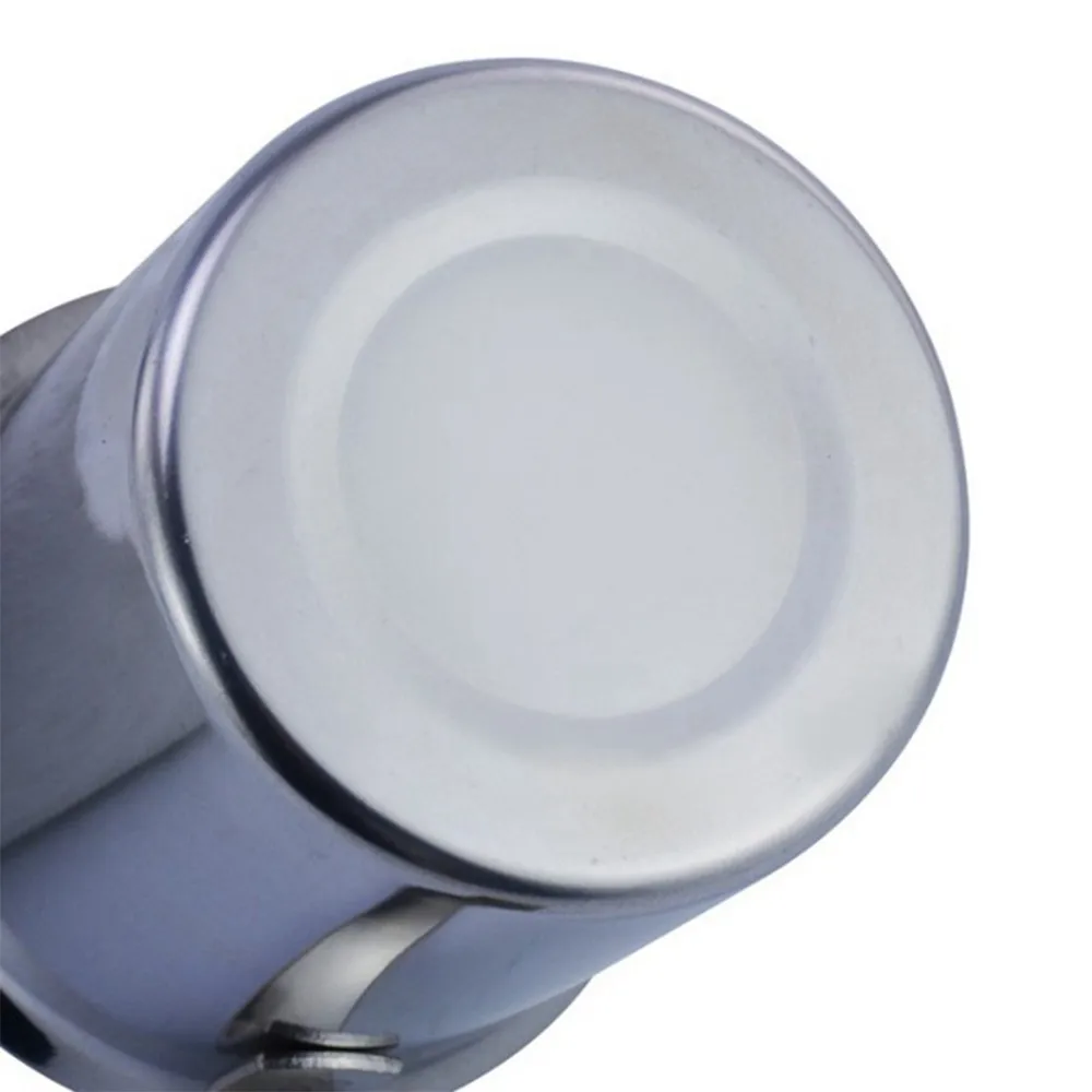 

Milk Creamer Frother Handheld Double Mesh Milk Foam Maker Cappuccino Coffee Foam Pitcher Milk Frother with Handle Lid Stainless