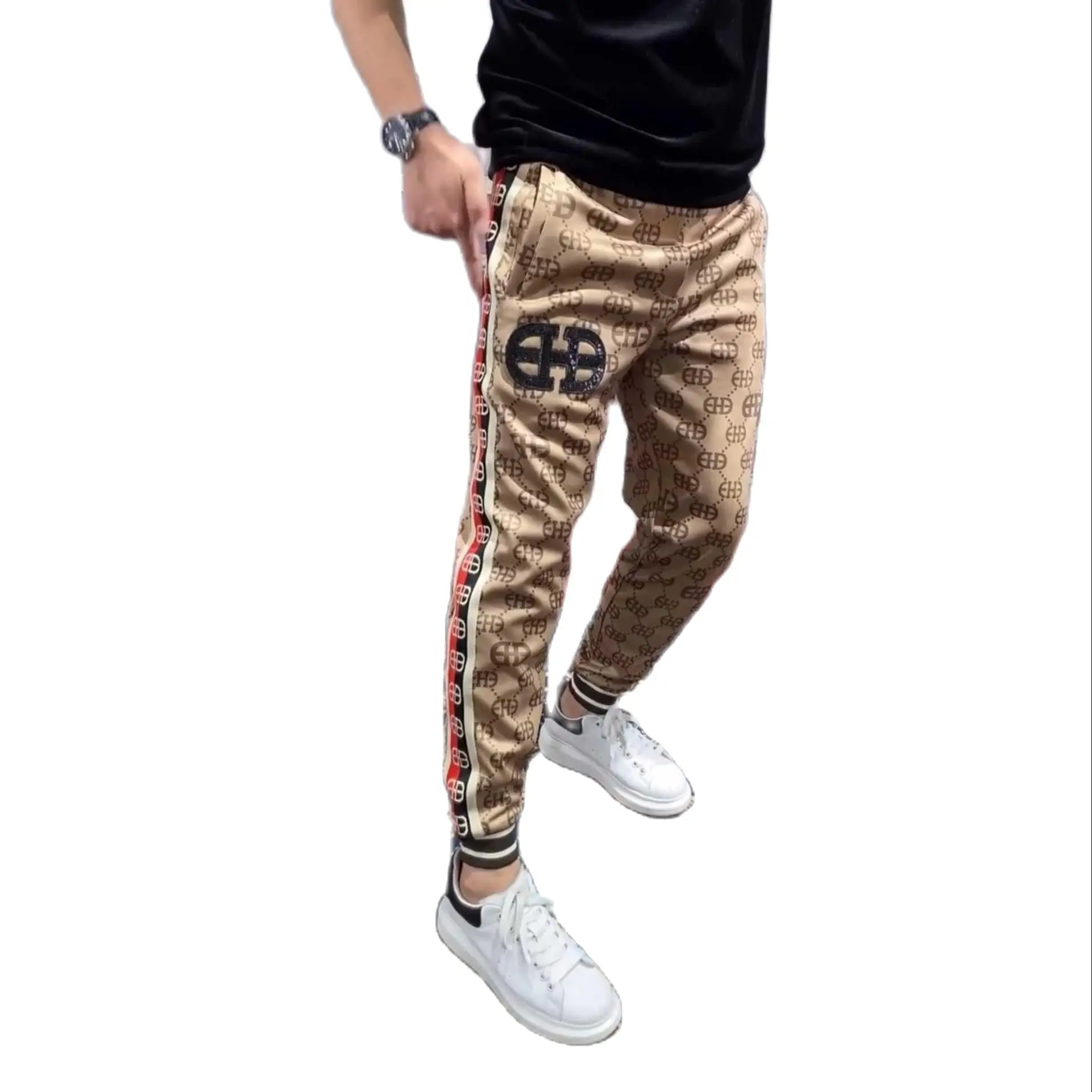 

2021 New Casual Pants Fashion Slim Joker Temperament Handsome Men's Pants