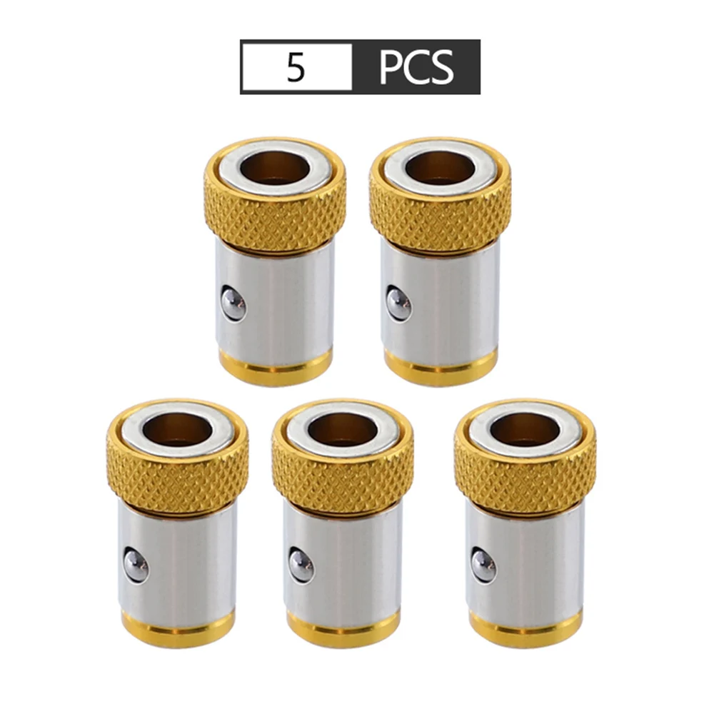 1/4 дюймов шестигранный магнитный кольца золото мастерской ручной инструмент 2/5