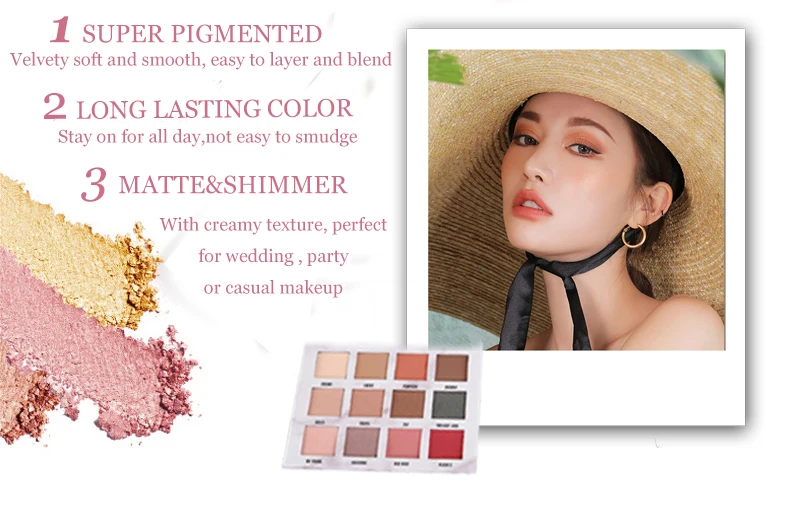 Водостойкие тени для век Палитра Матовая Обнаженная мраморная макияж лоток не