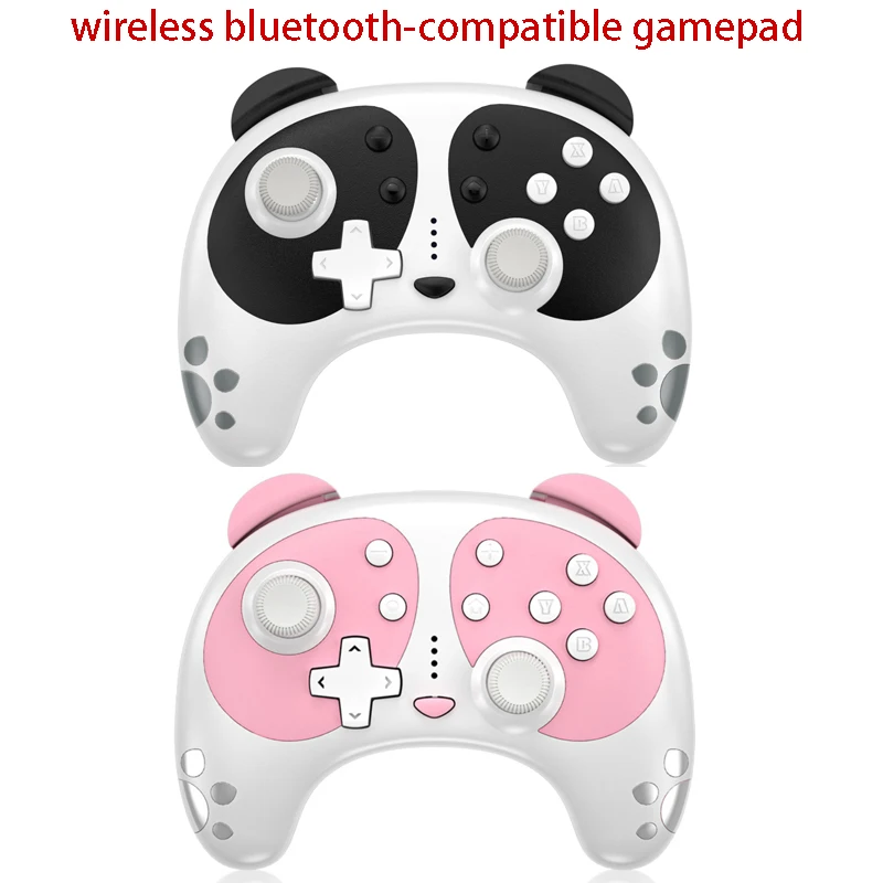 Беспроводной Bluetooth-совместимый геймпад панда консоль пульт дистанционного
