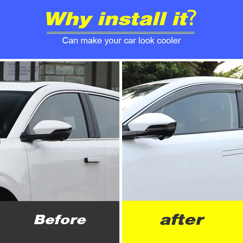 Автомобильные аксессуары оконный козырек дефлектор навесы детали внешнего