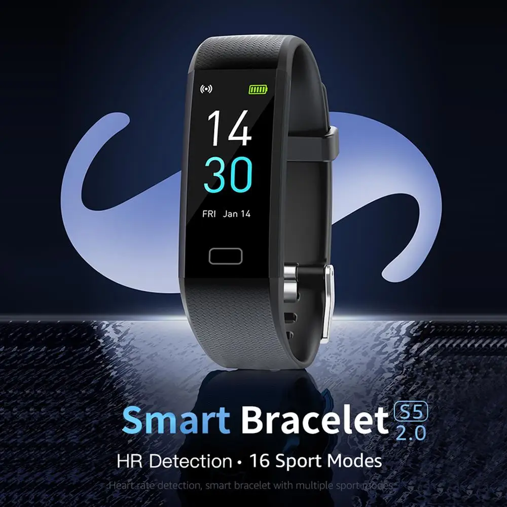 

Lightweight USB S5 Thermometer for Android IOS Smart Watch Smart Wristband Fitness Tracker Blood Pressure Sports Bracelet
