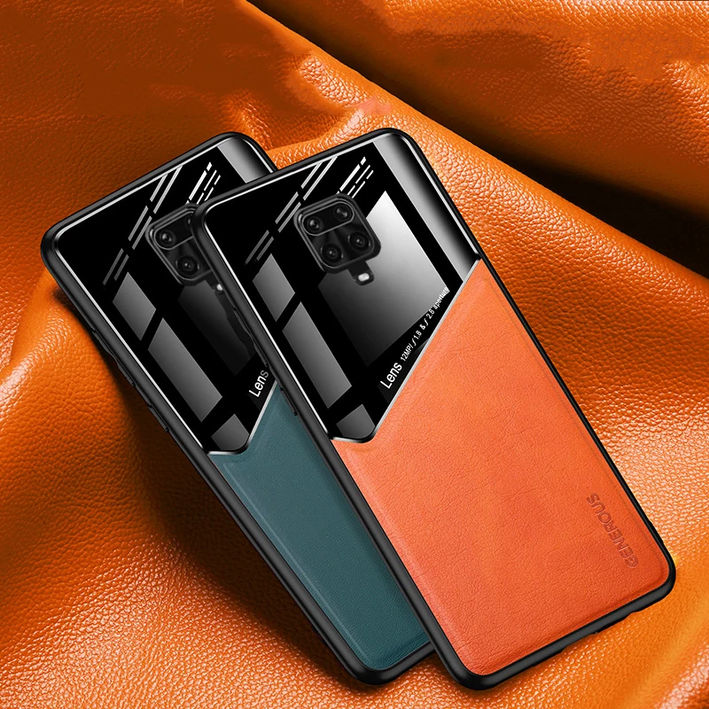 Чехол для Xiaomi Redmi 9 Роскошная мягкая кожаная текстура защитная задняя крышка