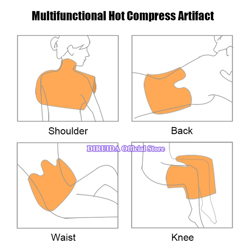 

Far Infrared Electric Neck and Shoulder Heating Pad moxibustionhot Vest Heated Shawl Warm Winter Hot Compress Neck Cervical pad