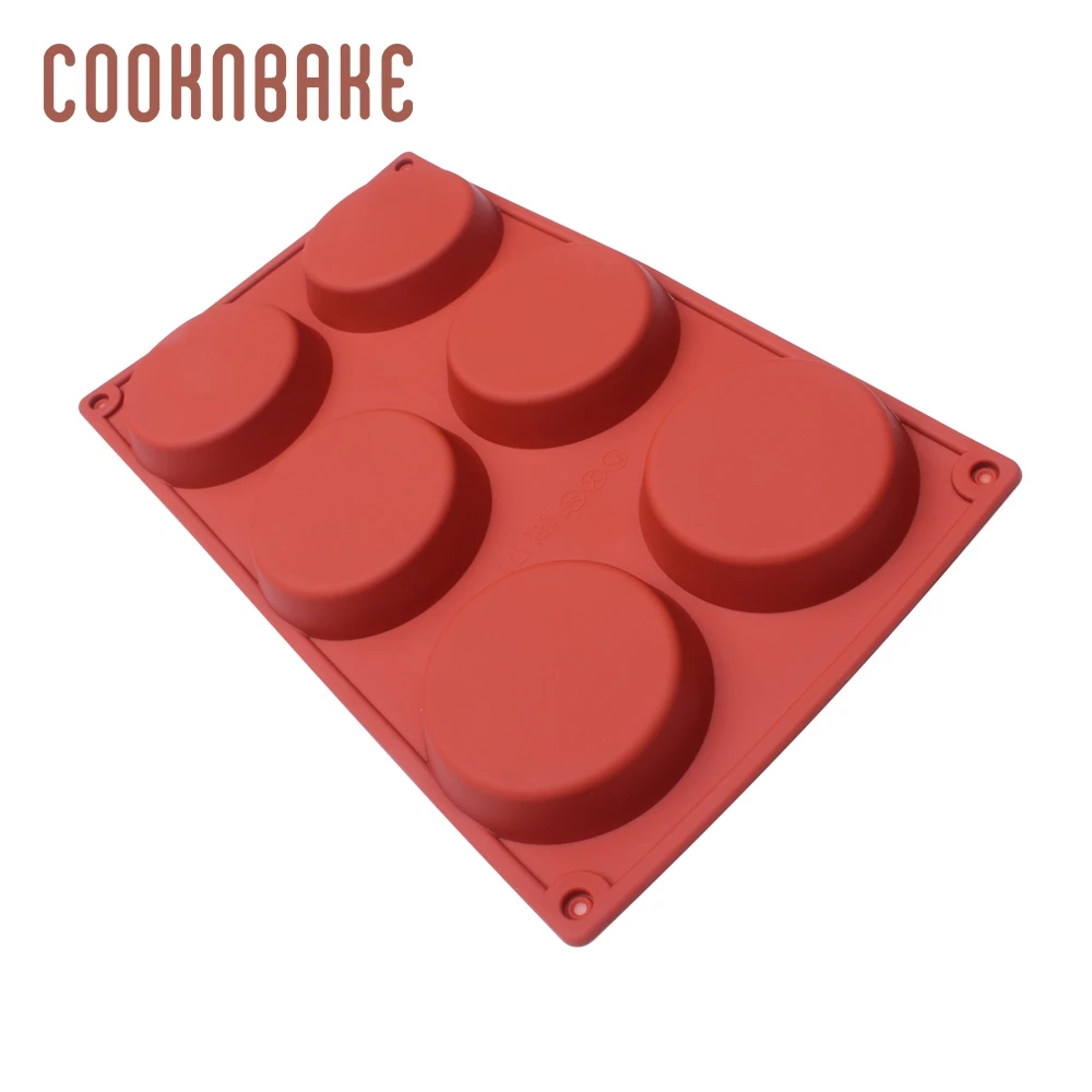 COOKNBAKE силиконовые круглые формы для выпечки тортов Маффин маленькая форма торта