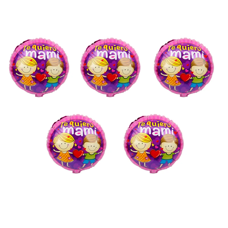 5 шт. фольгированные воздушные шары в форме сердца 18 дюймов | Дом и сад