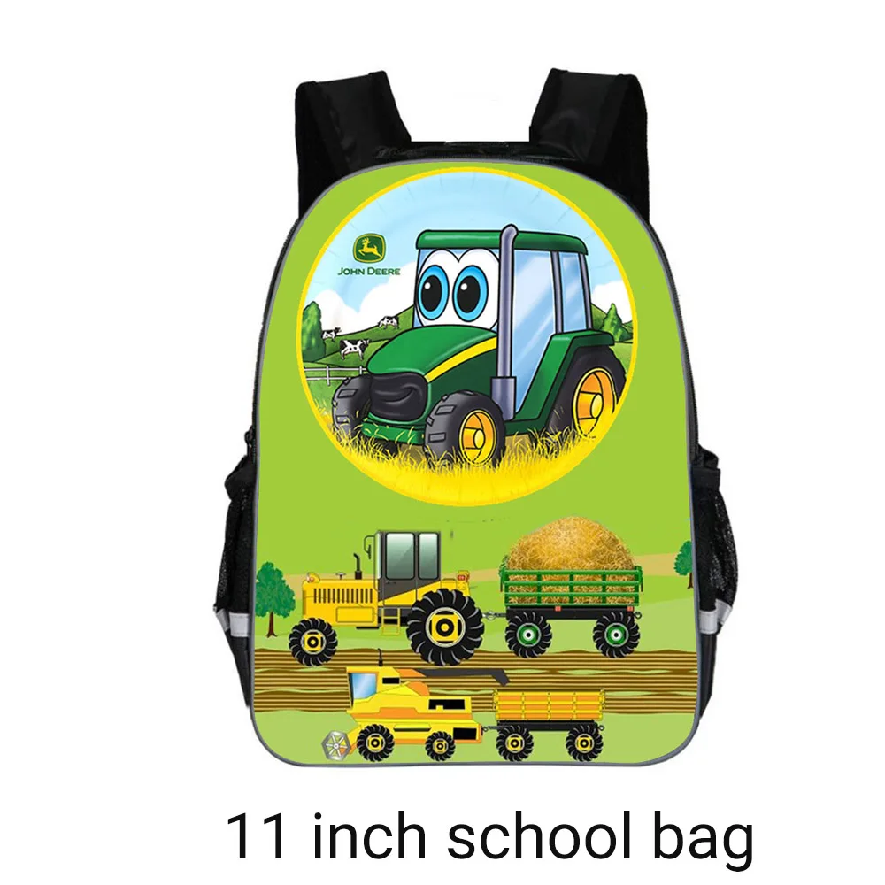 11 inch schoolbag Тракторная школьная сумка для мальчиков, ортопедический Детский рюкзак для малышей, школьный рюкзак с рисунком, лучшие школьные рюкзаки, школьный рюкзак, рюкзак - Цвет: 11 inch schoolbag