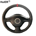 Ручное шитье HuiER, яркий красный маркер для Volkswagen VW Golf 4 Mk4 Passat B5 1996-2003 Seat Leon 1999-2004 Polo