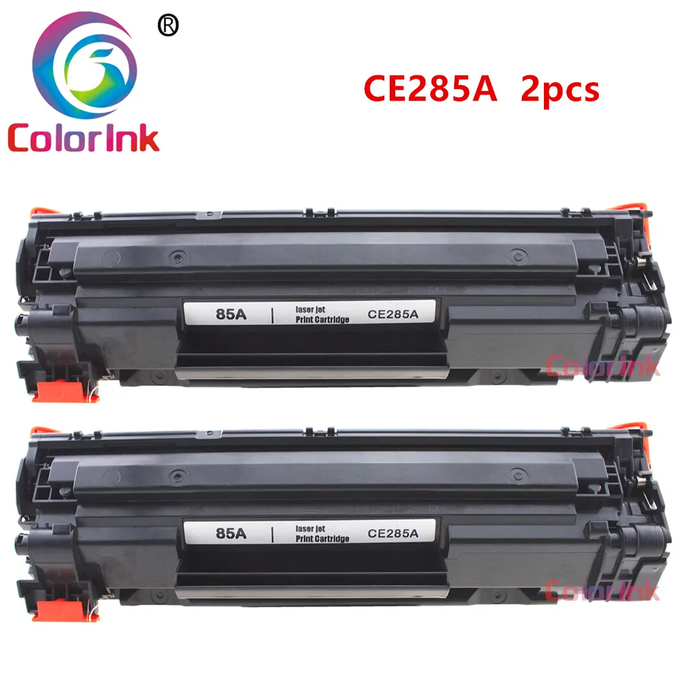 2 Pack 285A Цвет чернил 2 шт CE285A 285A 85A тонер-картридж для hp LaserJet Pro P1102 M1130 M1132 M1210 M1212nf M1214nfh M1217nfw принтер - Цвет: 2 Pack 285A