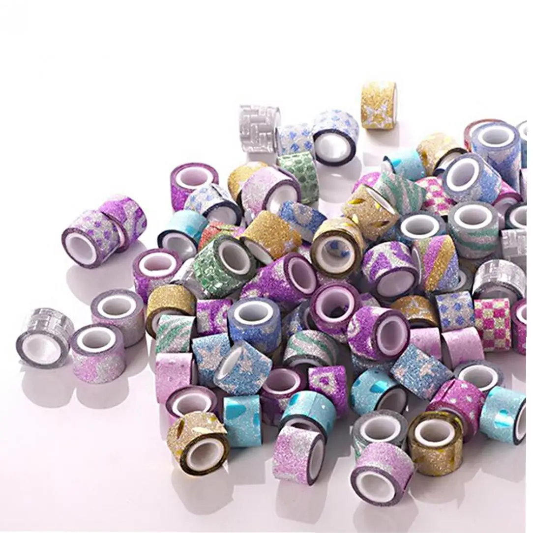 Мини Цветные Маскировочные наклейки Клейкие Ленты маркировочная кодирующая