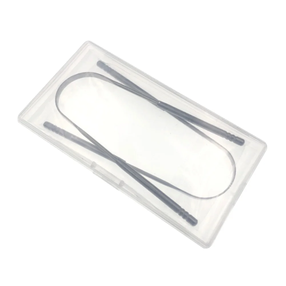

2pcs Stainless Steel Tongue Scraper Oral Tongue Cleaner Fresh Breath Toothbrush Oral Hygiene Care Tools