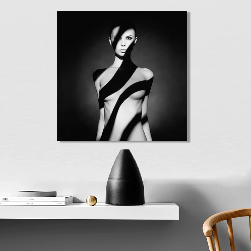 Современная плакаты портреты и принты настенная Картина на холсте элегантная