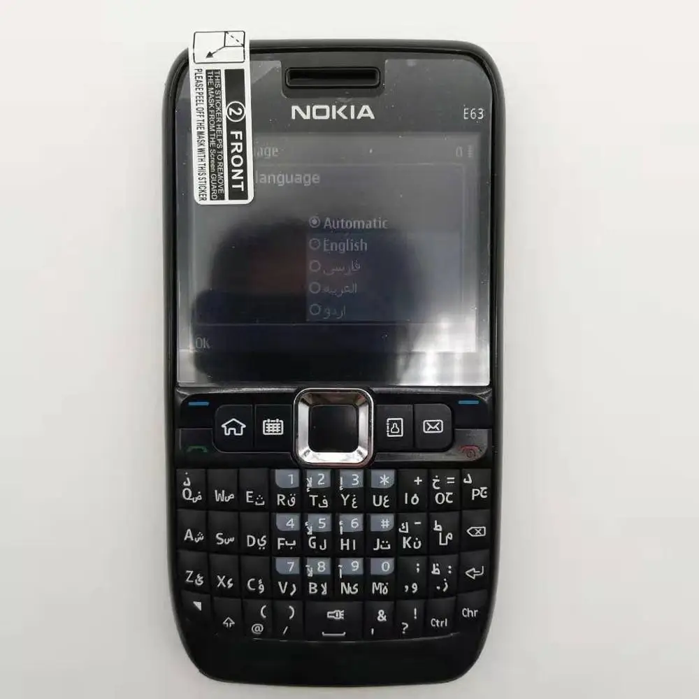 nokia e63 refurbished original e63 qwerty keyboard mobile phone wifi fm nokia e63 cell phone refurbished free global shipping