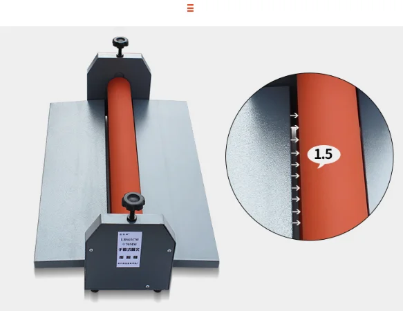 Новый ручной холодный рулон ламинатор 650 мм длина | Компьютеры и офис