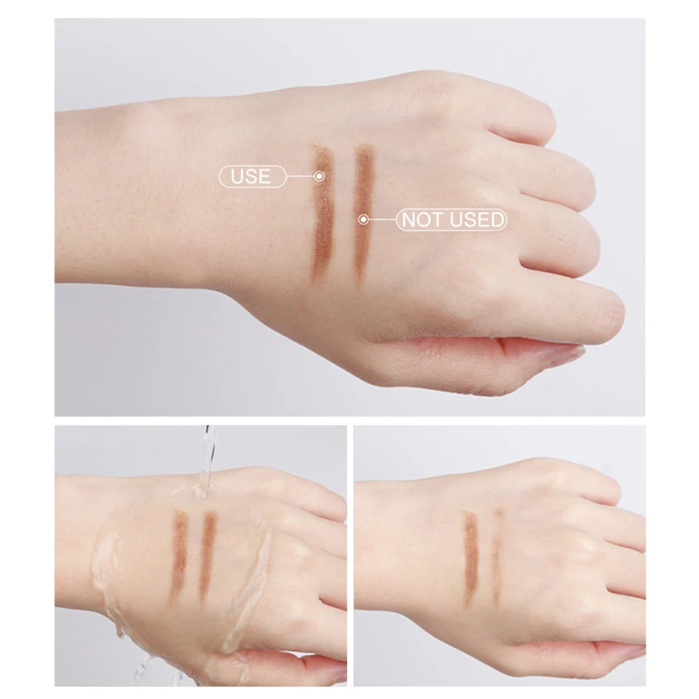 Водостойкий гель для бровей прозрачный стойкий фиксации ресниц 3D натуральных