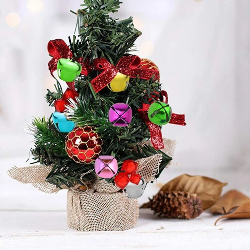 

400Pcs Jingle Bells 12mm Craft Bells Bulk DIY Bells for Christmas, Party, Festival Decoration and Home Decoration