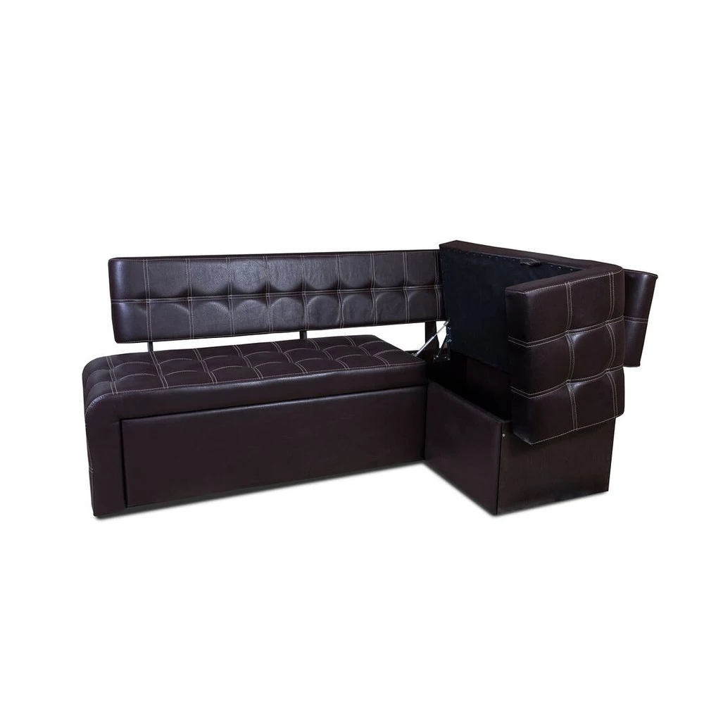 Кухонный угловой диван со спальным местом Бител Прага венге Борнео |