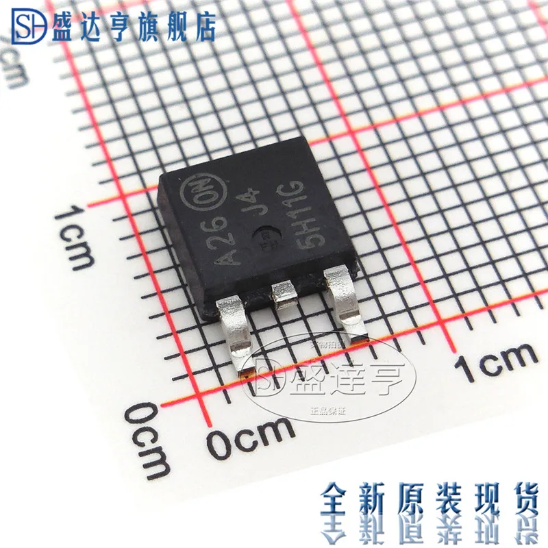 10 шт./лот MJD45H11G транзистор BJT 8A 80 в 20 Вт PNP TO252 SMD: | Электронные компоненты и