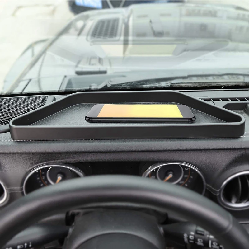 Лоток для хранения приборной панели автомобиля ящик Jeep Wrangler JL JLU 2018 2019 & Gladiator JT