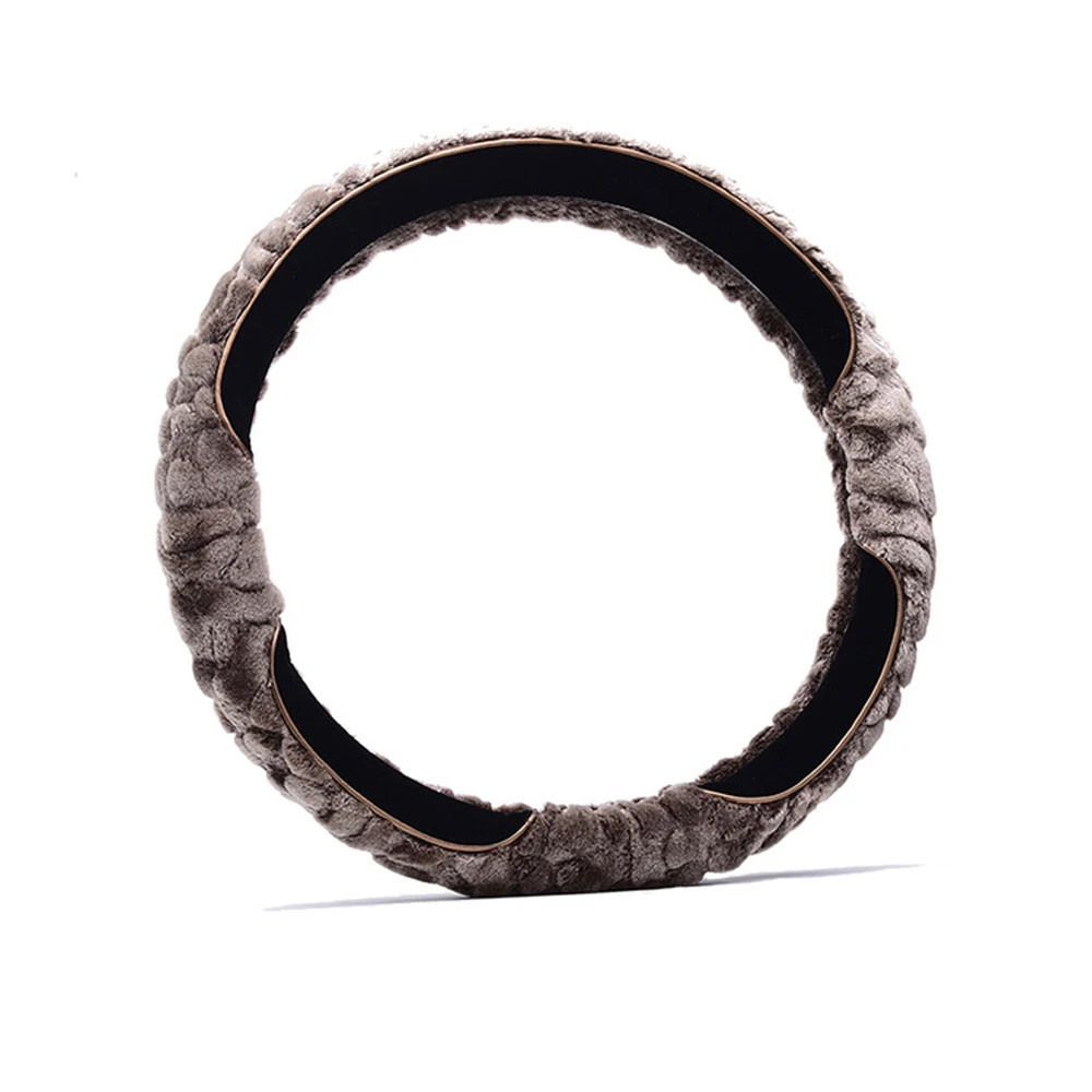 Флисовый чехол для руля удобное плюшевое рулевое колесо диаметр 38 см | Автомобили