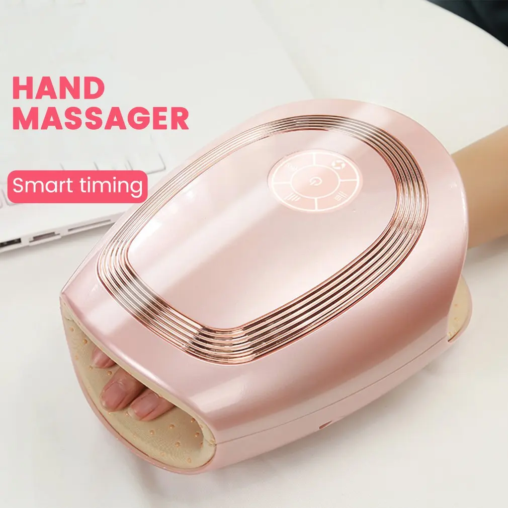 

Electric Hand Massager Device Palm Finger Acupoint Wireless Massage For Women Beauty Wireless Hand Massager Gifts