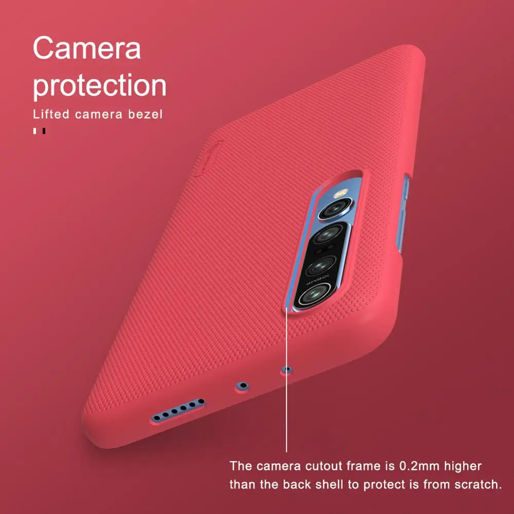 Для redmi k30 5G чехол NILLKIN Супер Матовый Защитный матовый Жесткий Чехол для задней