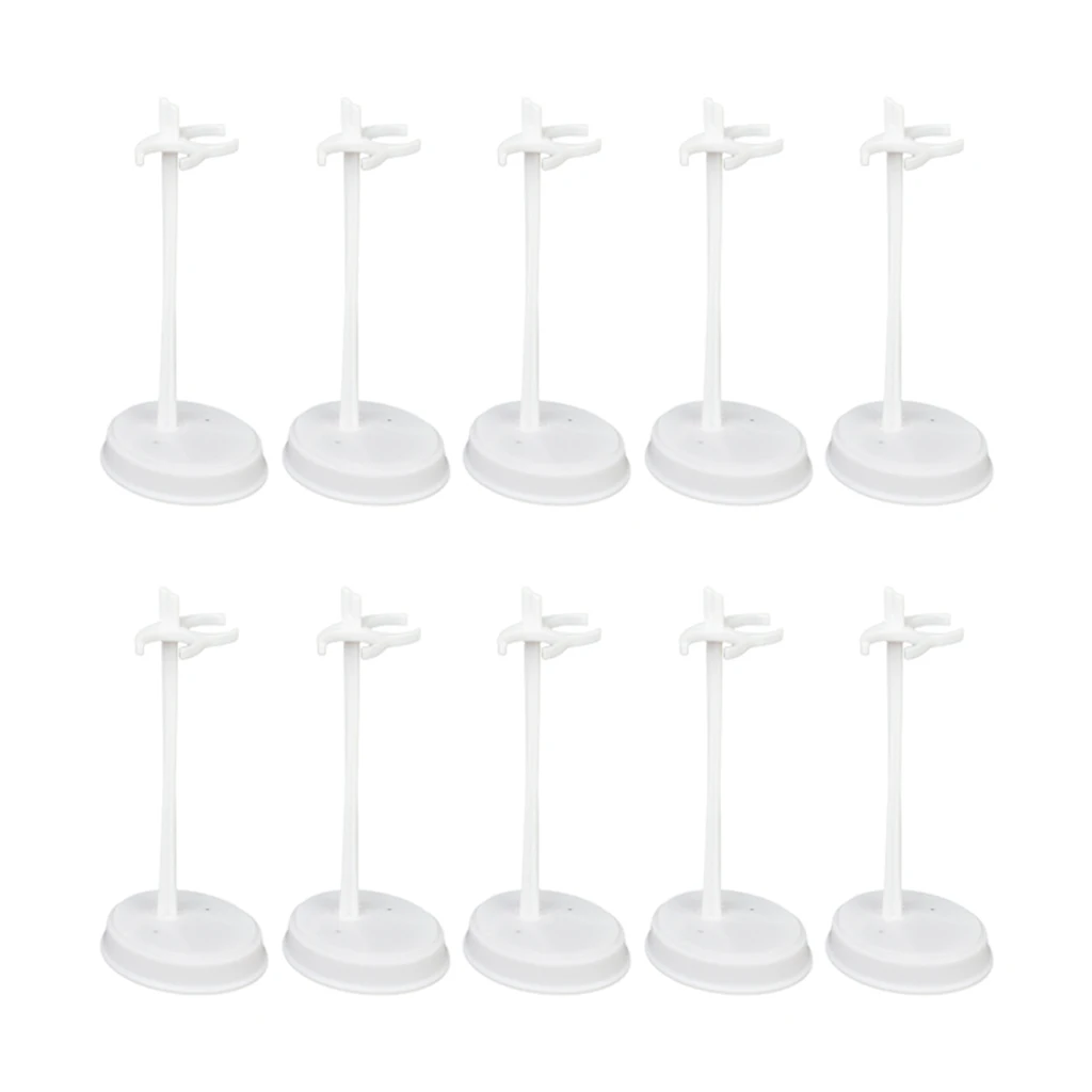 

10pcs Plastic Display Stand Holder for 30cm Dolls Toy Model Accessories