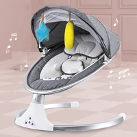 baby cradle rocking chair smart electric baby rocking chair neonatal comfort chair bluetooth belt remote control
