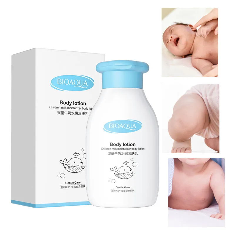 Baby Body Lotion Infant Milk Wrinkle Cream Moisturizing Multi-Effect Hydrating Anti Dry Children Bodys Hands Feet Skin Care 120G