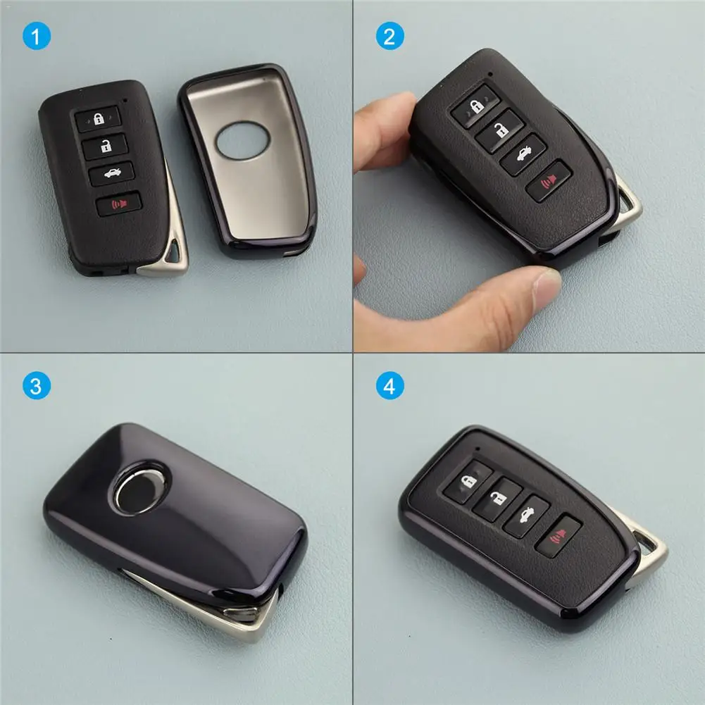 Мягкий ТПУ автомобильный чехол для ключей авто стильный ключ защитный брелок Lexus