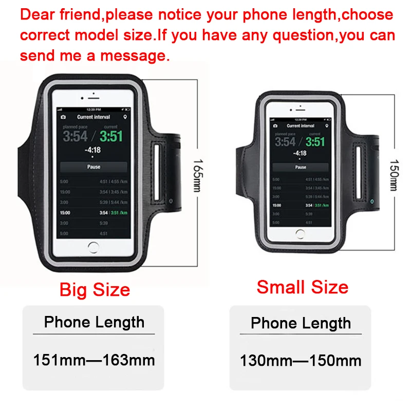 Чехол с ремешком на руку для занятий спортом открытом воздухе iPhone 11 Pro Max Samsung X