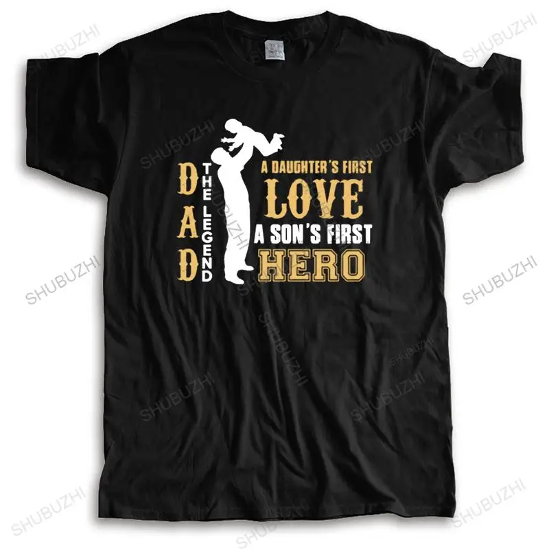 

man summer tshirt Clothing LEGEND DAD T-Shirt Men My Love Hero Dad Funny Printing brand tshirt Homme Father Day Gift Tops