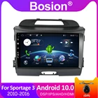Автомагнитола Bosion DSP IPS GPS для Kia Sportage 3 SL 2010-2016, мультимедийный видеоплеер, навигатор GPS, Android 10, 2din, 2 din, dvd