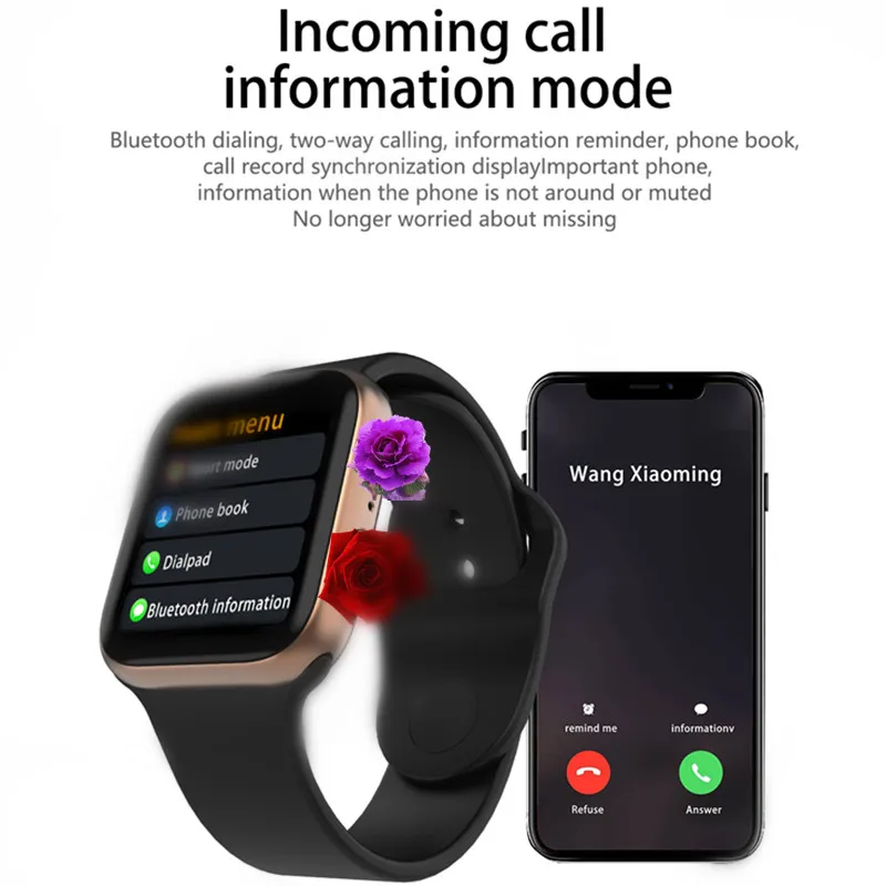IWO9 Смарт часы серии 4 44 мм с gps Спорт монитор сердечного ритма Smartwatch для iOS iPhone Android