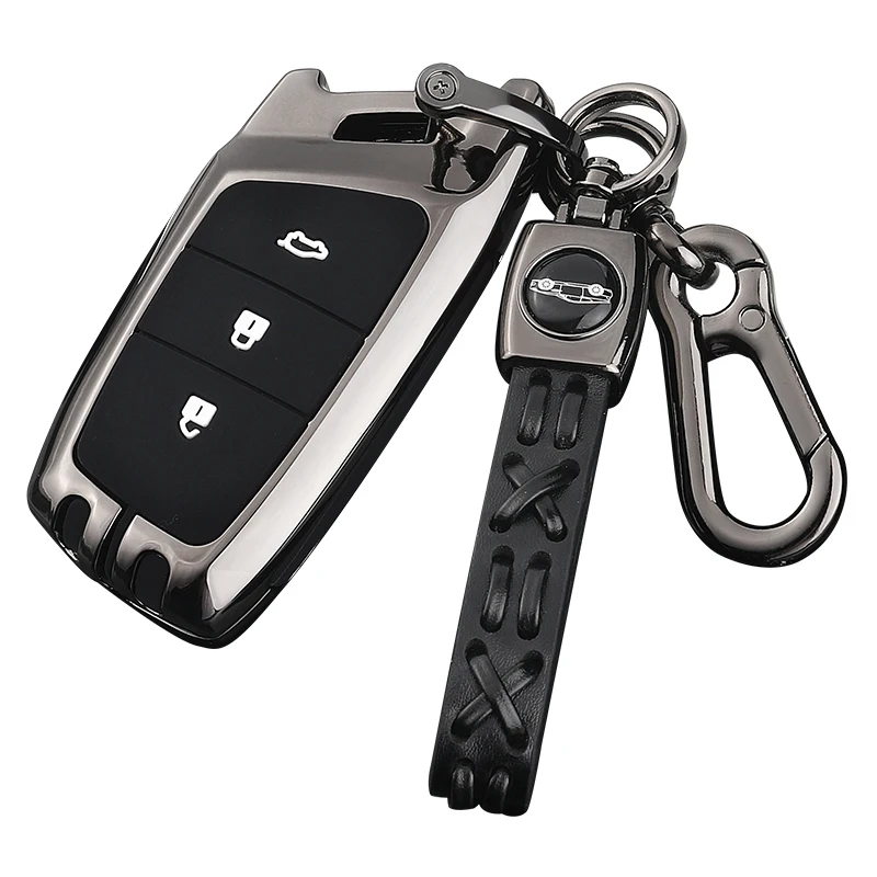 

Zinc alloy key shell is suitable for new Baojun RM-5 key cover 2020/21 RS-3RS-5RC-6 car key case special shell buckle metal