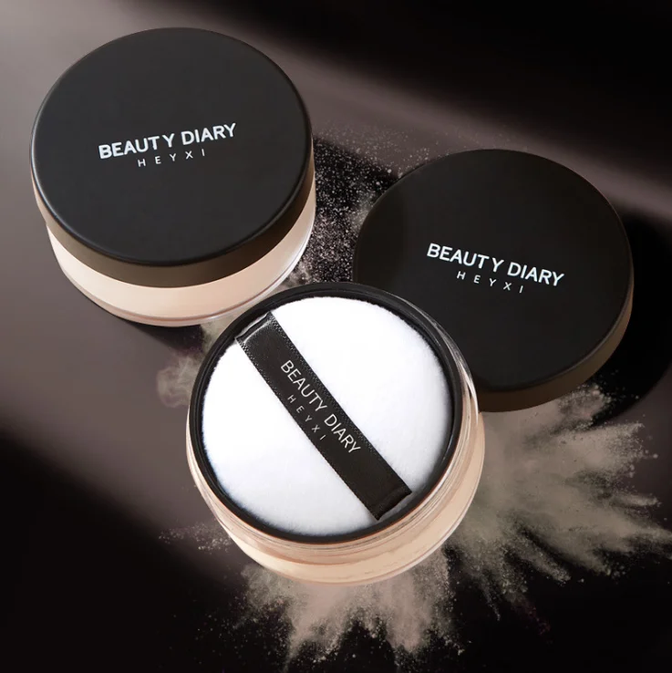 

3 Colors Face Loose Powder Setting Breathable Cosmetic Makeup Tool Waterproof Loose Powder Skin Finish Powder