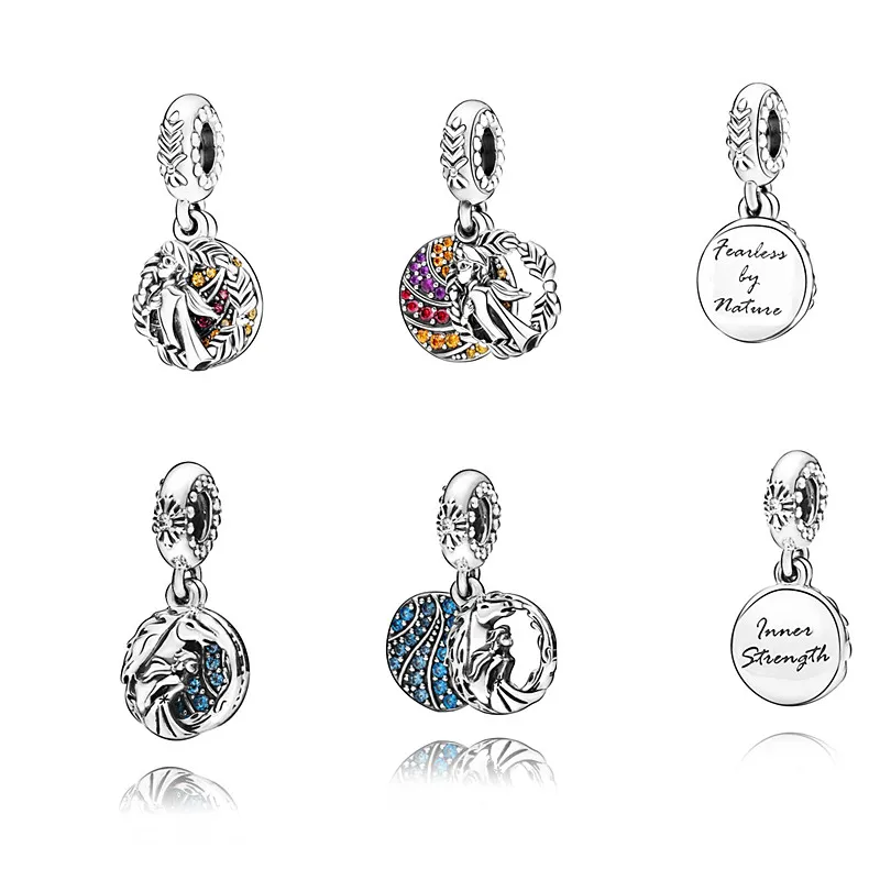 Зима 2019 новинка сделай сам ювелирное изделие 925 пробы серебряные бусины подходят