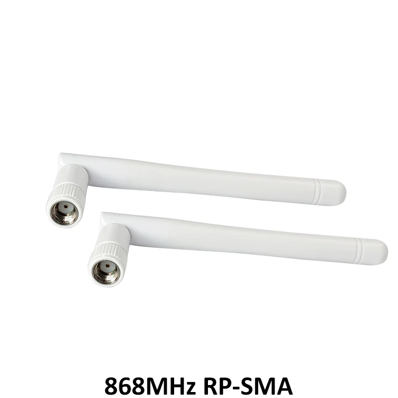 GRANDWISDOM 5pcs 868mhz antenna 3dbi sma female 915mhz lora antene pbx iot module lorawan signal receiver antena