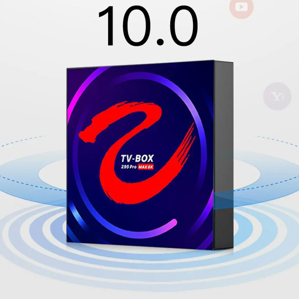 

Z95 Allwinner H616 TV BOX 2.4G+5G+BT Android 10.0 Playback Network Set-top Box 4G+32G Media Player Set-top Box