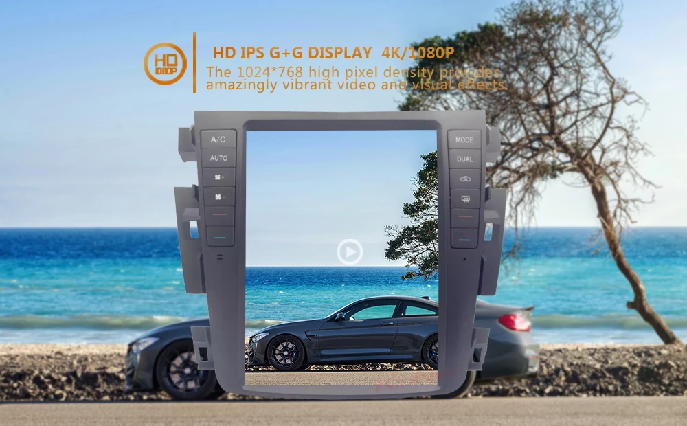 KiriNavi вертикальный экран Tesla style 10," 1 Din Android 8,1 Автомагнитола для Nissan Teana автомобильный dvd-плеер gps навигация 2003-2008