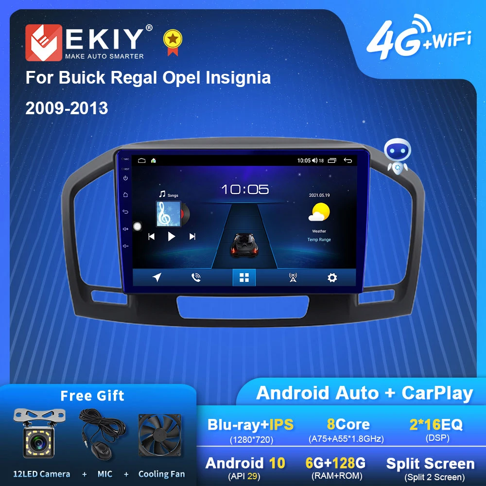 

EKIY S7T Android Auto Radio For Buick Regal For Opel Insignia 2009-2013 Car Multimedia Player GPS Navigation Stereo Carplay DVD