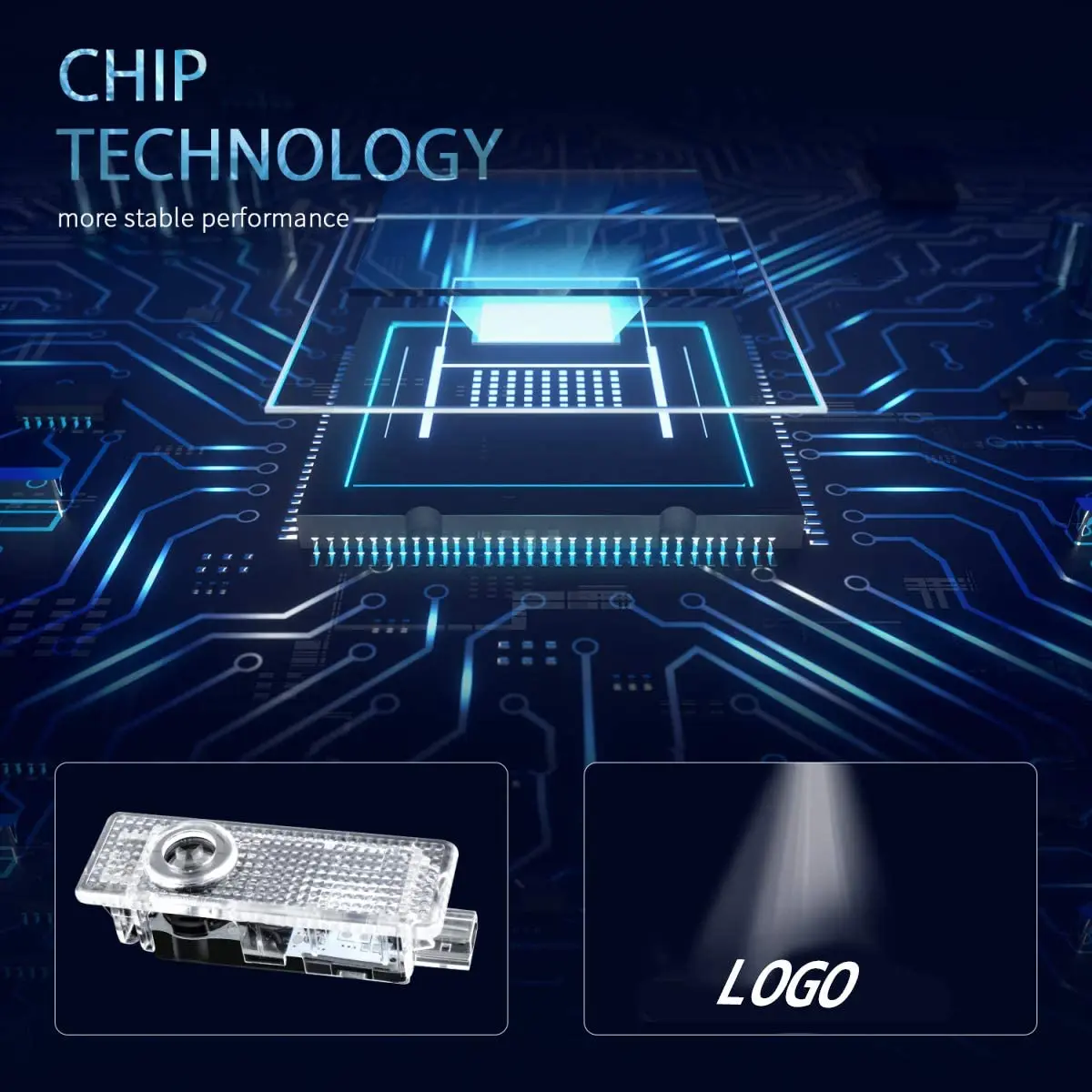 Светодиодный проектор для дверсветильник автомобиля приветственная