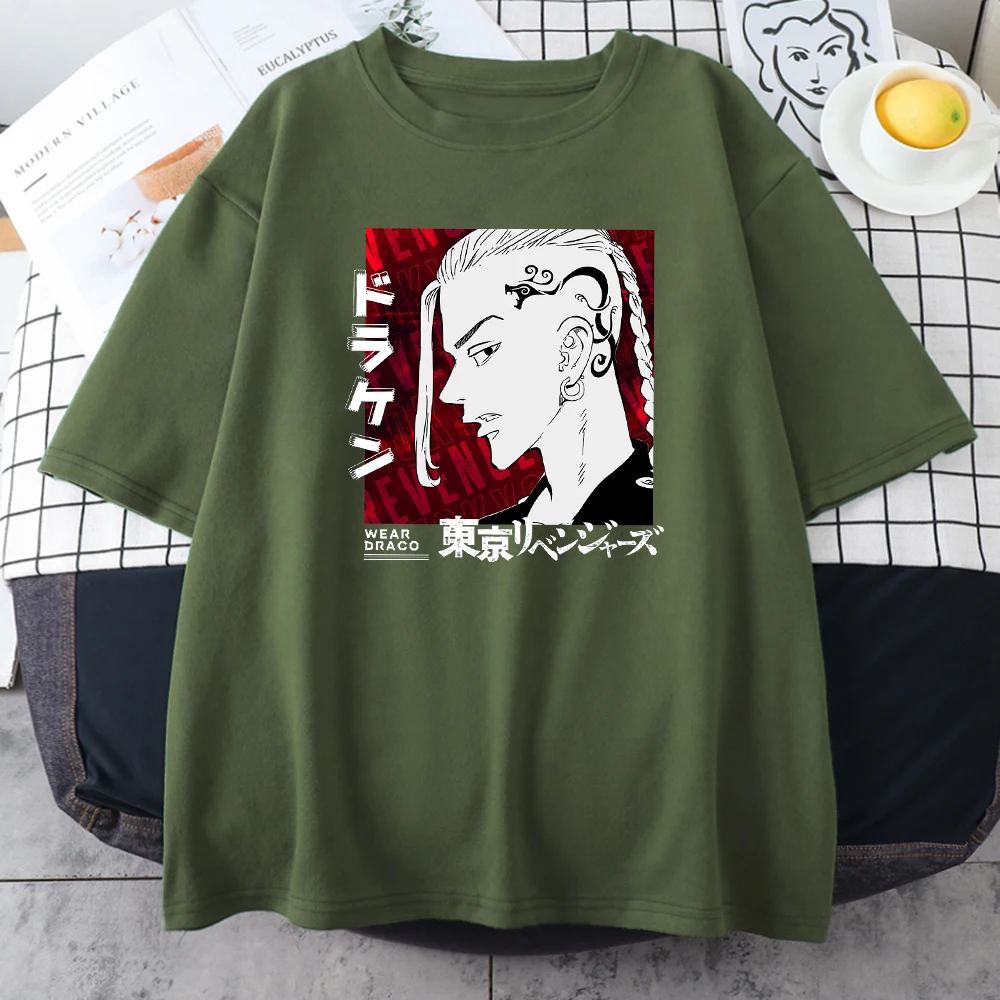 

Tokyo Revengers Print T Shirts Women Oversize Casual Kawaii Streetwear Tee Fashion Oversized Short Sleeve Summer Female T Shirt